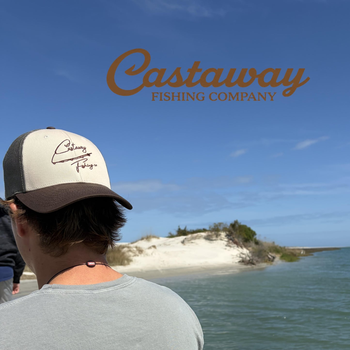 Tan/Loden/Brown Castaway Signature Snapback