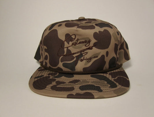 Bark Duck Camo Castaway Signature Snapback