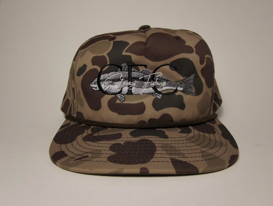 Bark Duck Camo CFC Classic Snapback Hat